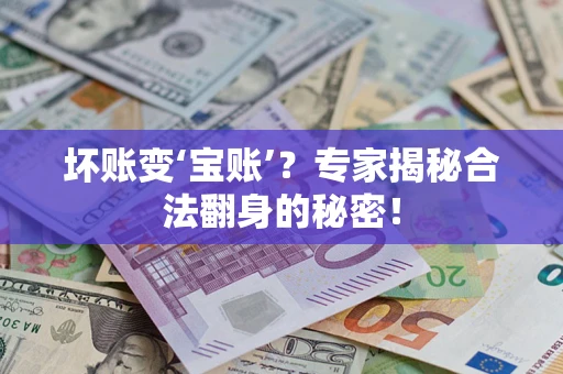 北京坏账变‘宝账’？专家揭秘合法翻身的秘密！