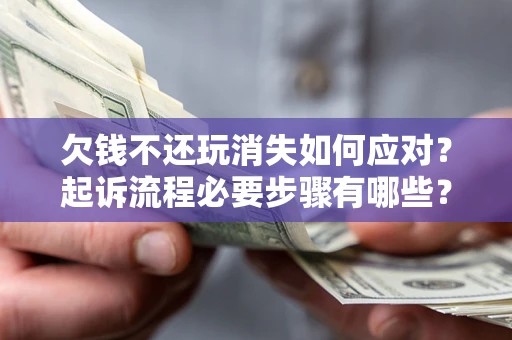 北京欠钱不还玩消失如何应对？起诉流程必要步骤有哪些？